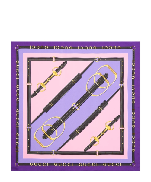 Printli ipək tvil karre yaylıq