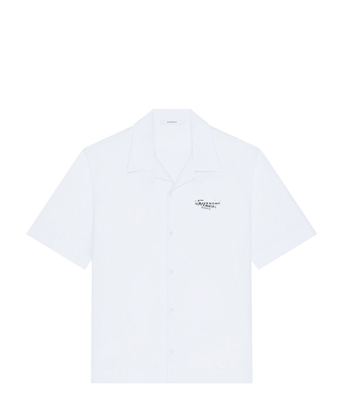 GIVENCHY printli poplin köynək