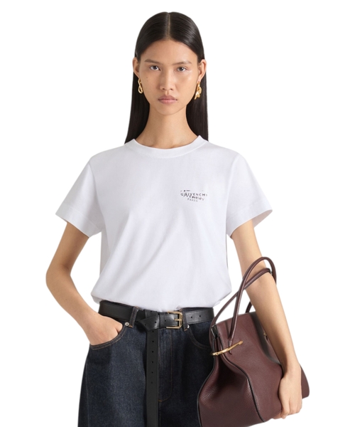 Хлопковая футболка с принтом