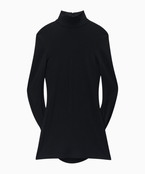 Asymmetric mini dress