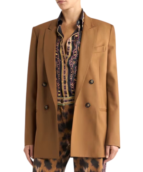 Шерстяной двубортный пиджак Pegaso