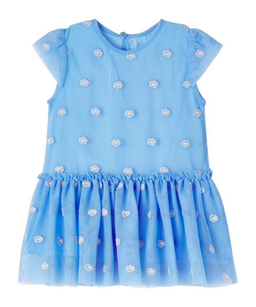 Çiçək naxışlı tül don