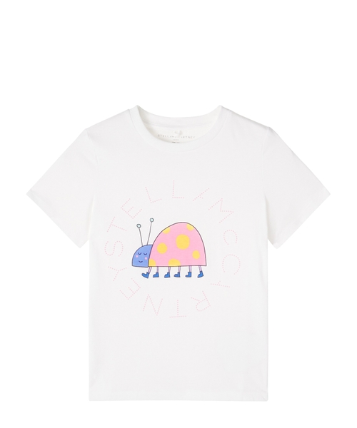 Printli pambıq T-shirt