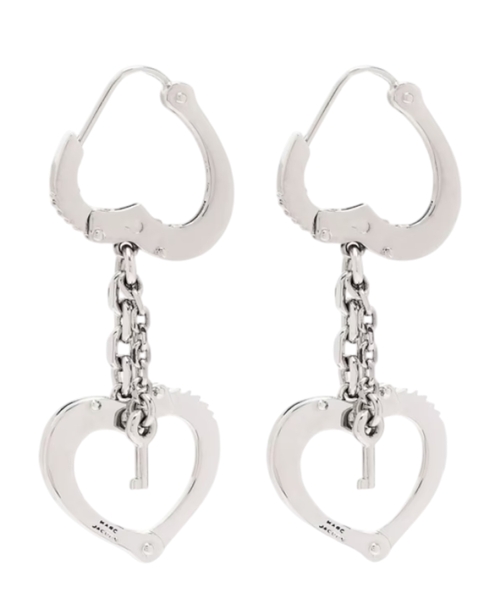 Zəncir və kulon detallı sırğalar