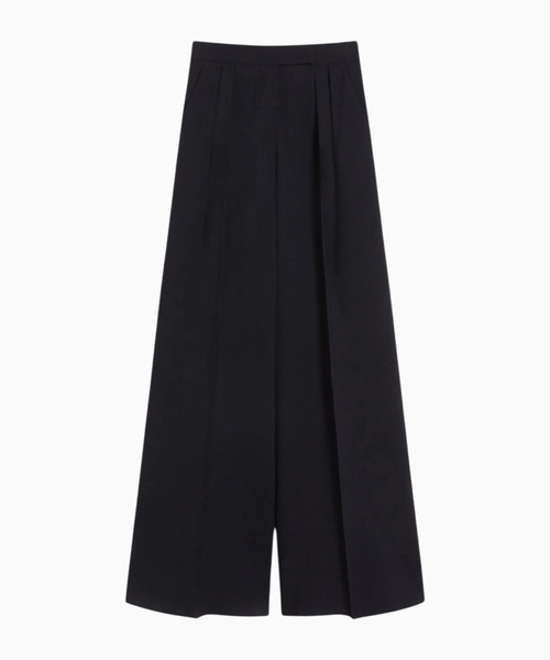 Wool seersucker trousers