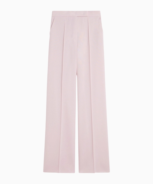 Wool, mohair and silk trousers