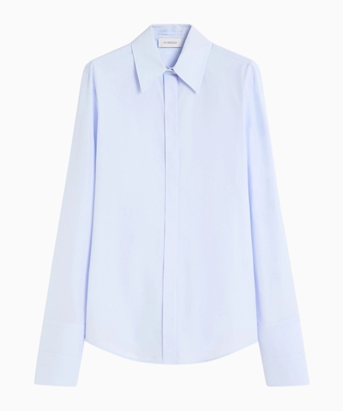 Cotton poplin shirt