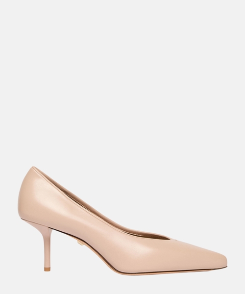 Nappa leather court shoes