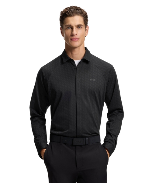 Pambıq pikedən düz biçimli köynək