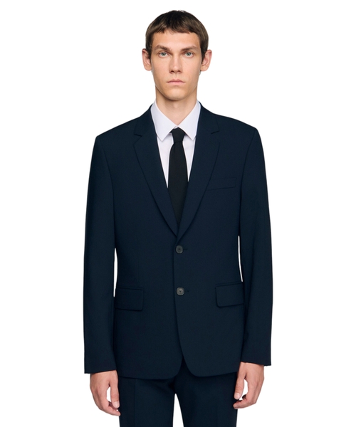 Пиджак прямого кроя