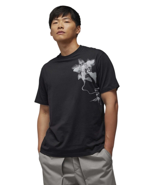 Qrafik printli qısaqol T-shirt