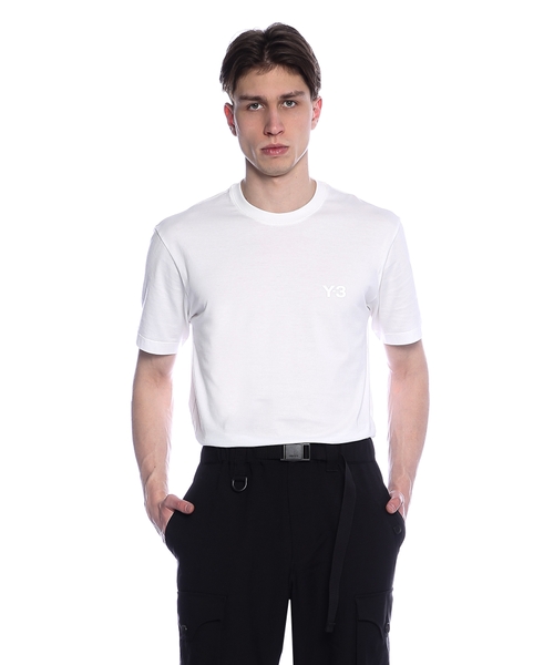 T-shirt with logo embroidery