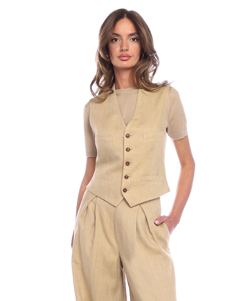 Жилет на пуговицах Jaiden