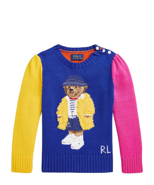 Polo Bear jumper in cotton