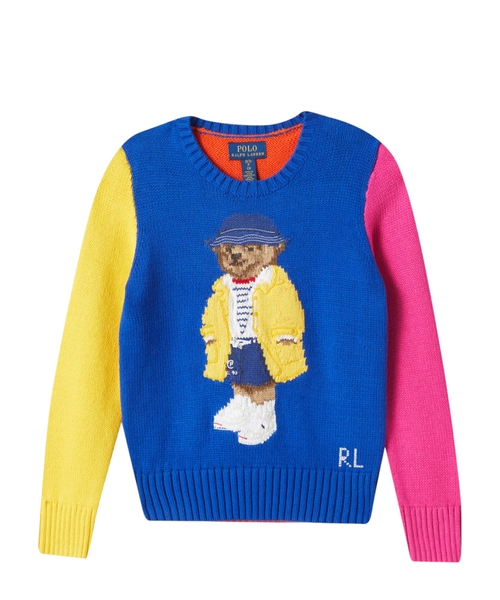 Polo Bear jumper in cotton