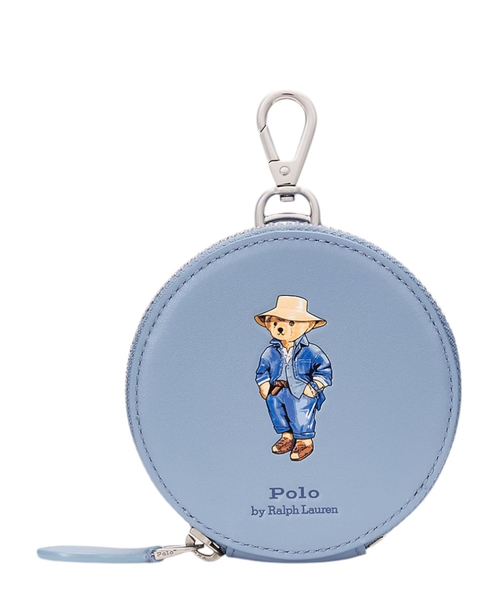 Polo Bear qəpik üçün dəri  portmone