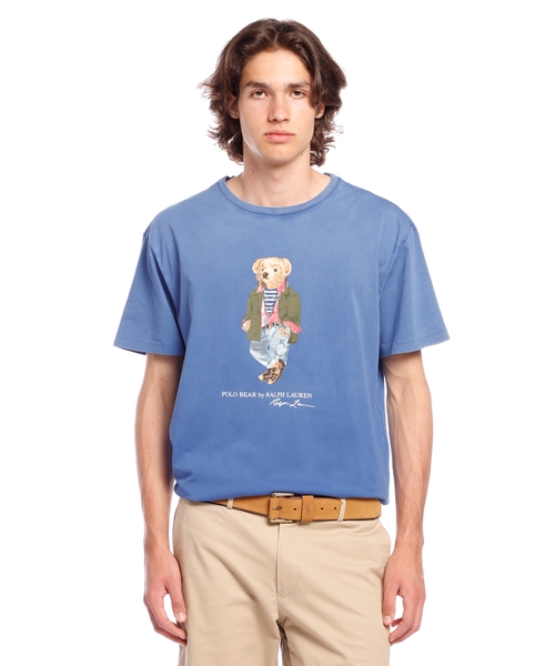 Хлопковая футболка с принтом Polo Bear