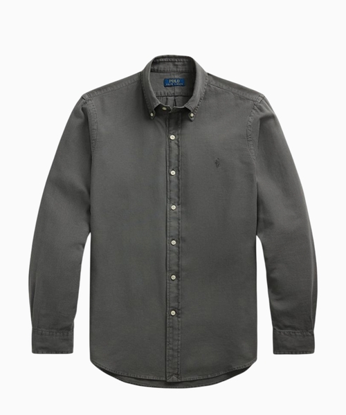 Garment-Dyed Dobby shirt
