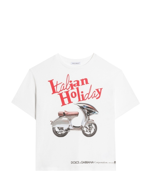 Футболка с принтом