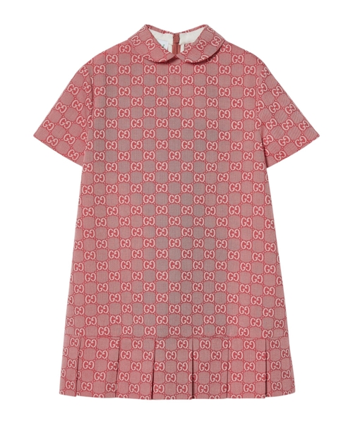 Monogram printed dress