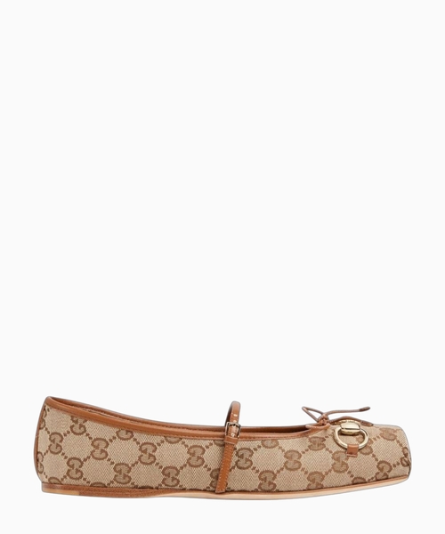 Horsebit ballet flat