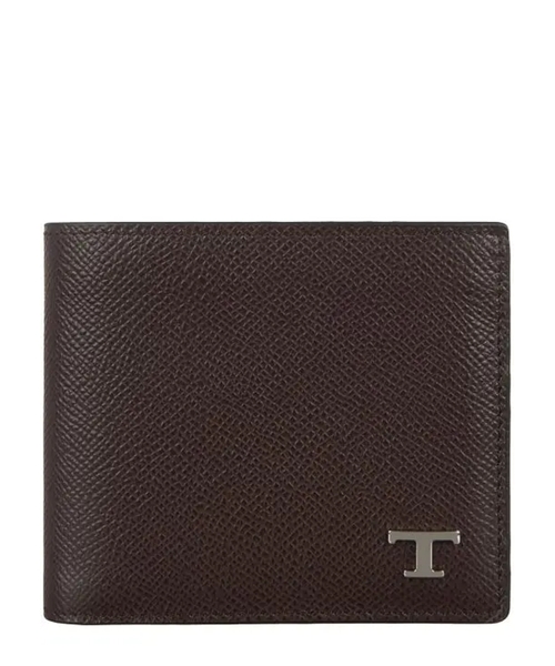 Loqolu dəri portmone