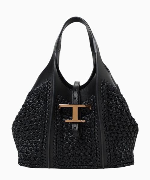 Timeless Raffia tote çanta