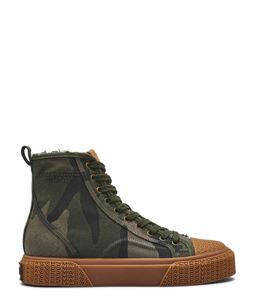 The Camo Jacquard high-top sneakers