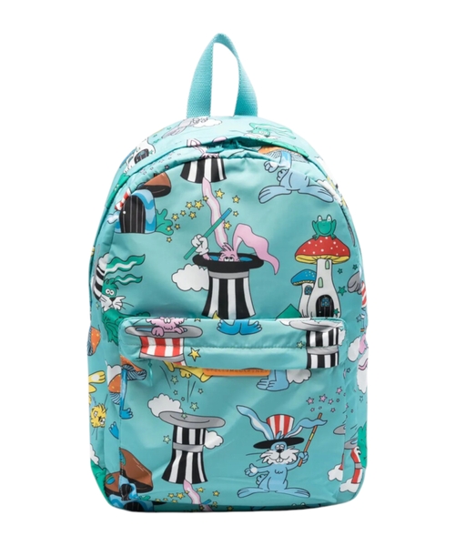 Logo printed denim backpack | Emporium display picture 3