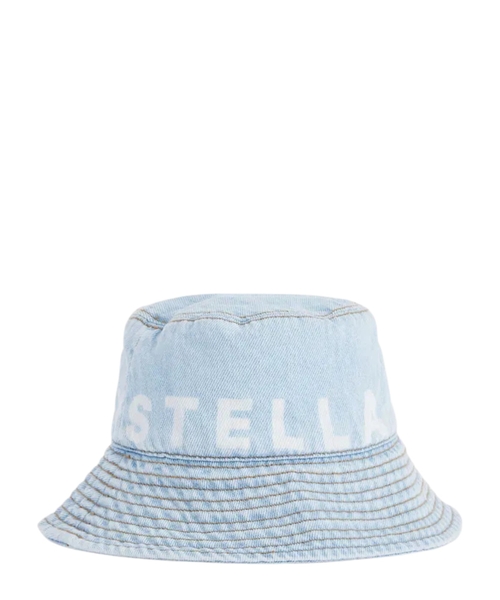 Logo print bucket hat