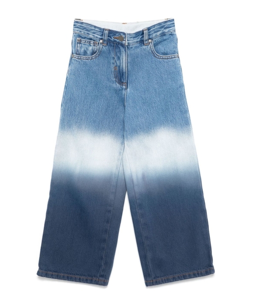 Gradient effect jeans