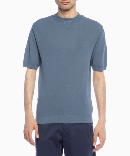 Short sleeve cotton jumper