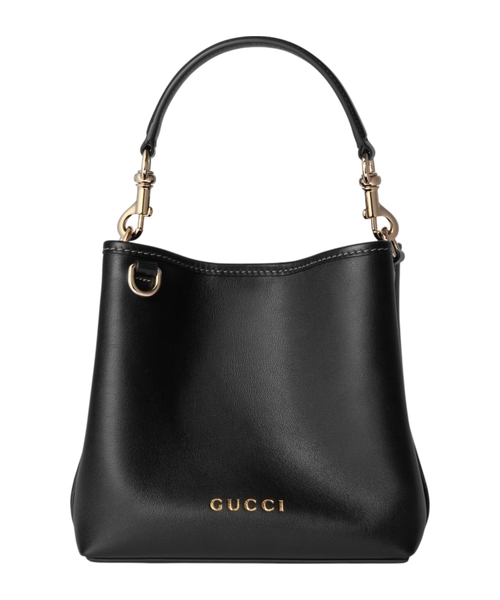 GG Emblem mini bucket bag