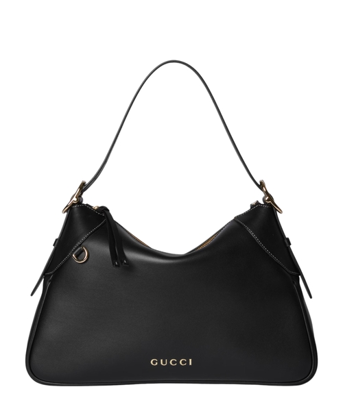 GG Emblem large shoulder bag