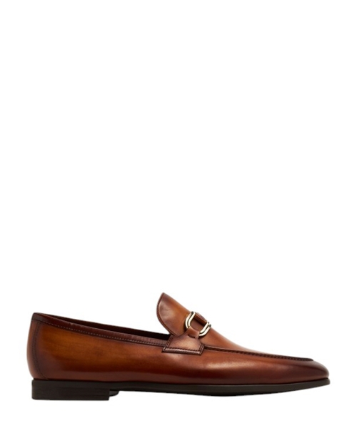 Leather loafers