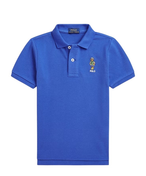 Polo with logo detail